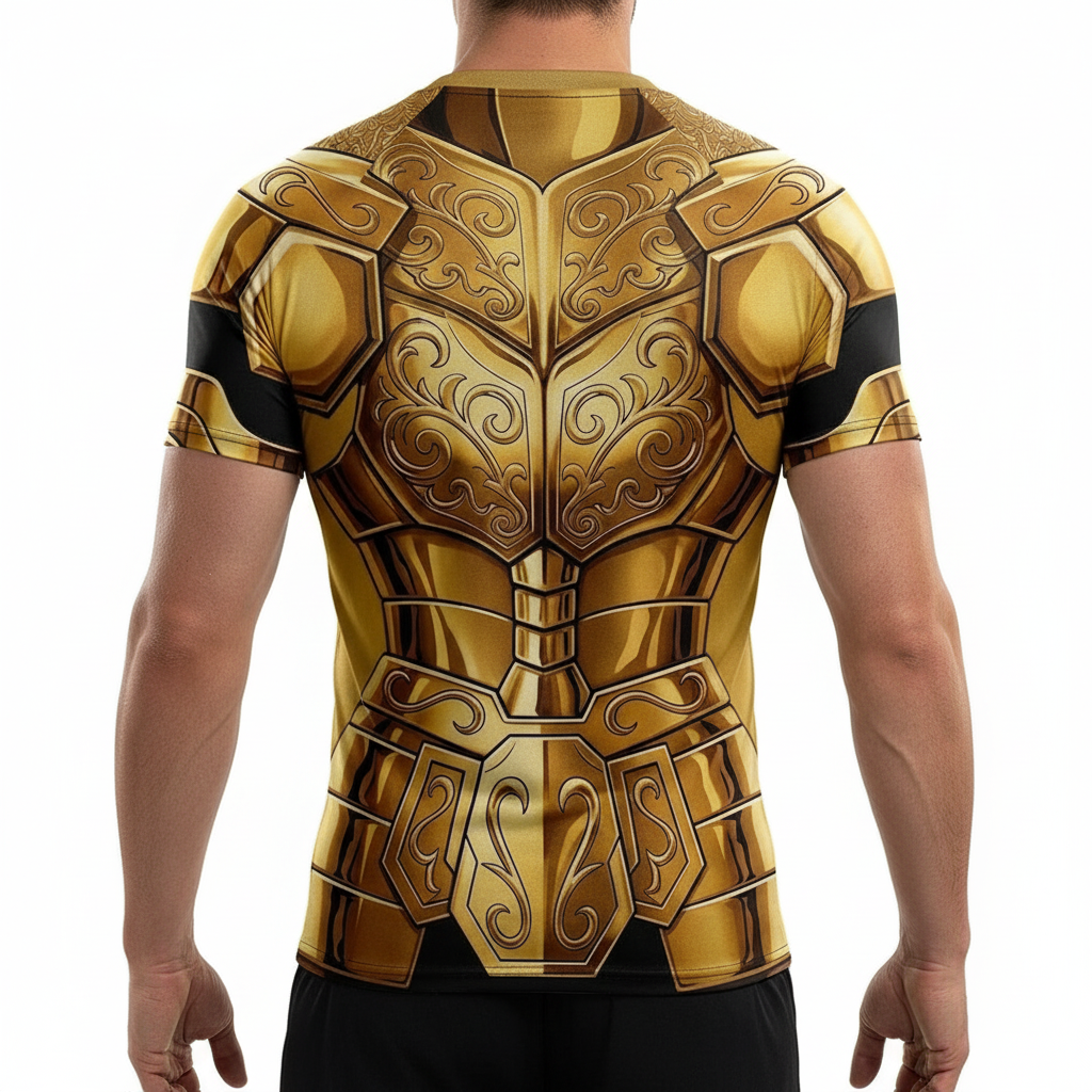 Remera Saint Seiya Armadura Dorada De Geminis - Image 6