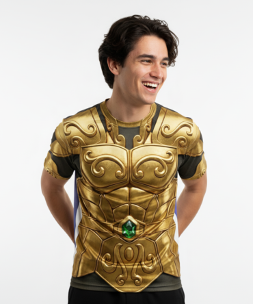 Remera Saint Seiya Armadura Dorada De Leo