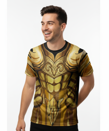 Remera Caballeros Del Zodiaco Mu De Aries