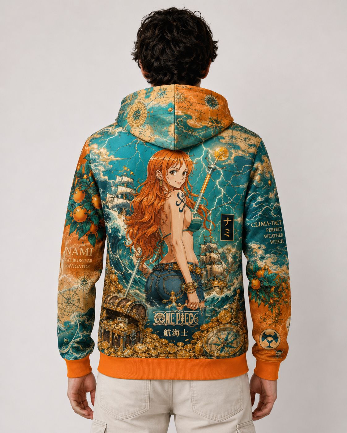 Buzo One Piece Nami Cat Burglar Navigator full print