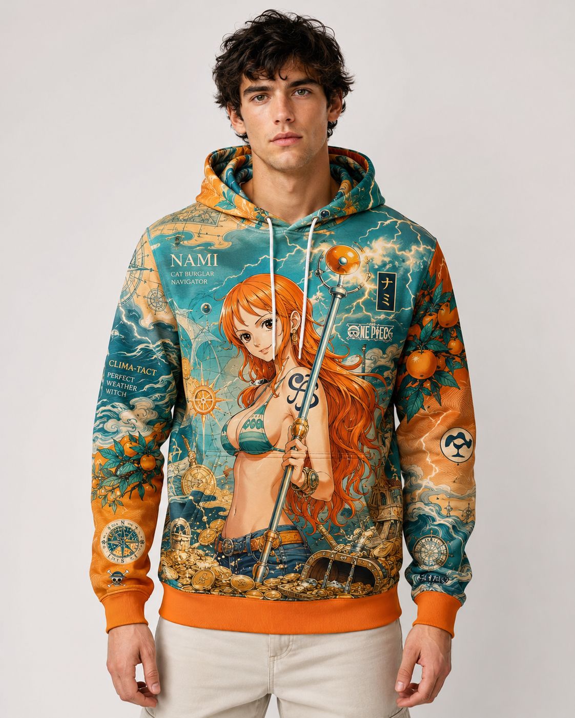Buzo One Piece Nami Cat Burglar Navigator full print