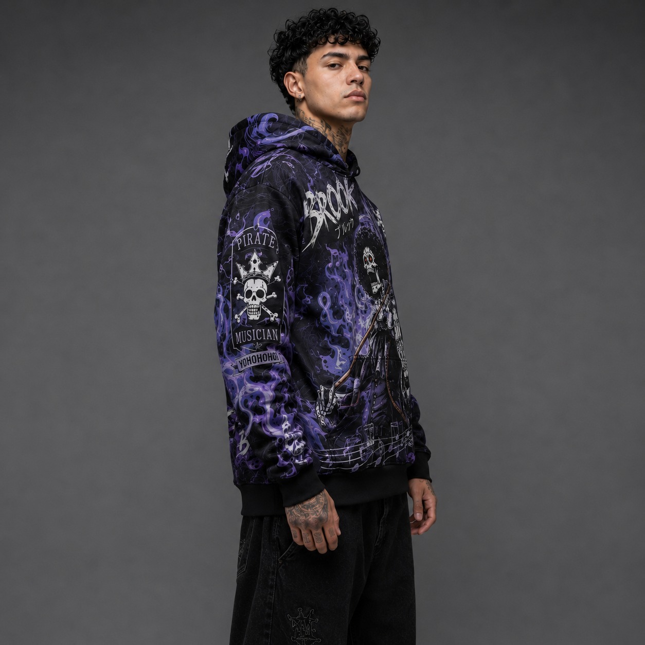 Buzo Brook Soul King detalle de diseño