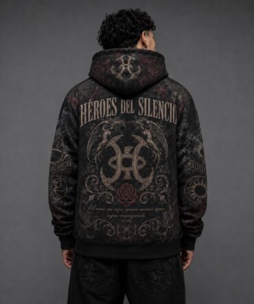 Buzo Heroes del Silencio vista espalda