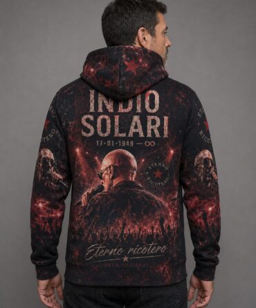 Buzo Indio Solari Eterno Ricotero vista espalda