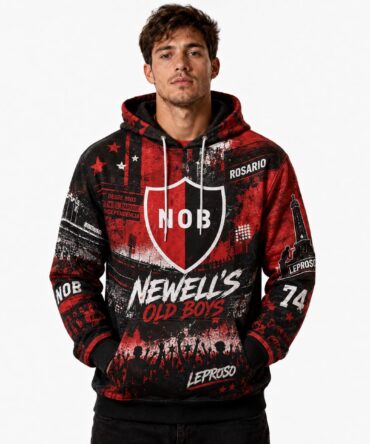 Buzo Canguro Newell's Leproso Ranwey
