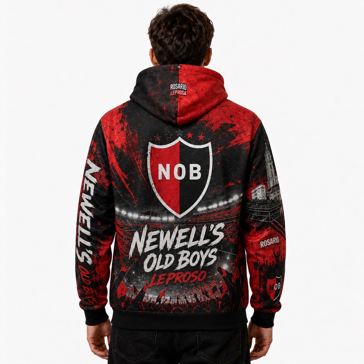 Buzo Canguro Newell's Leproso Ranwey