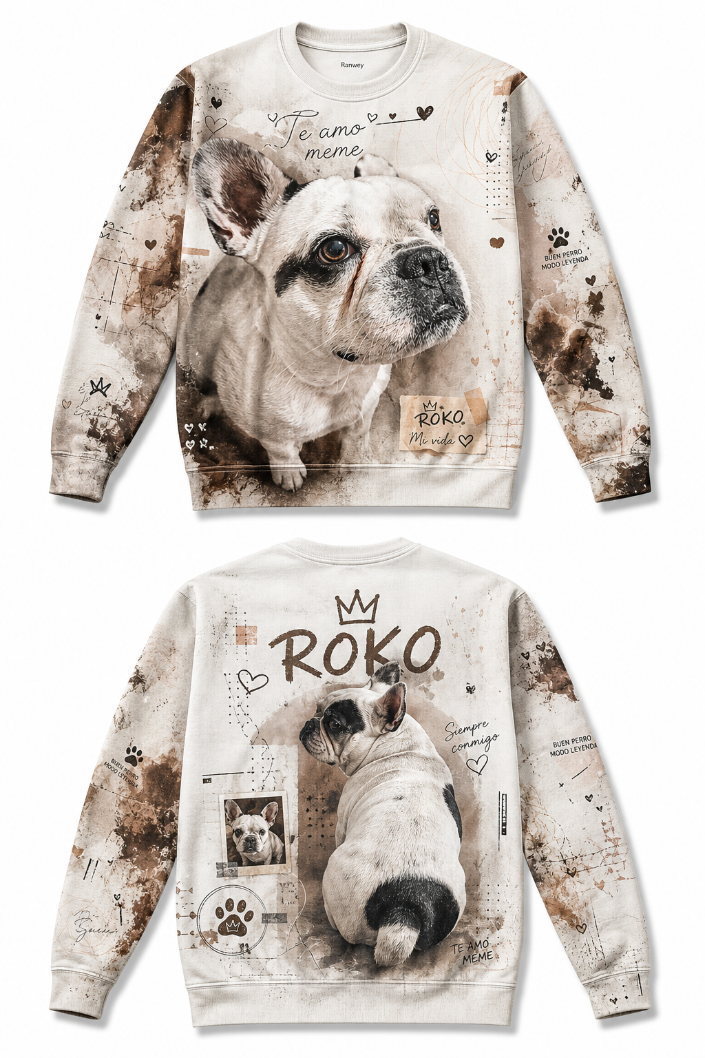 Personalizado Ranwey Buzo Basico – Talle 1 x XS – Tela DEPORTIVO – RANWEY-20260610-ALEXS