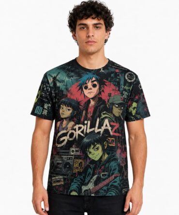 Remera Gorillaz Demon Days Ranwey