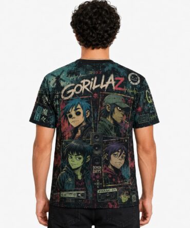 Remera Gorillaz Demon Days Ranwey