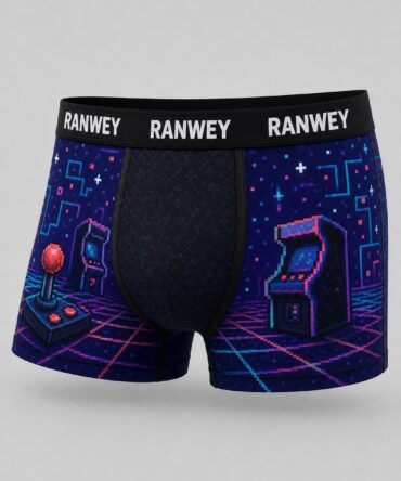 Calzoncillo Boxer Videojuegos Retro Arcade 1985 Ranwey