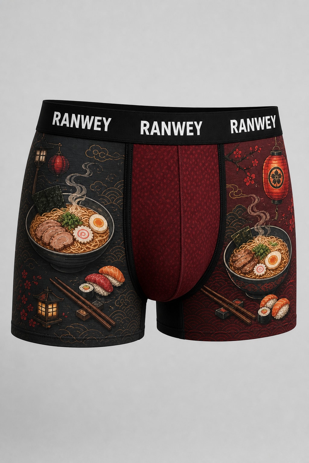 Calzoncillo Boxer Sushi Ramen Noche de Tokio Ranwey