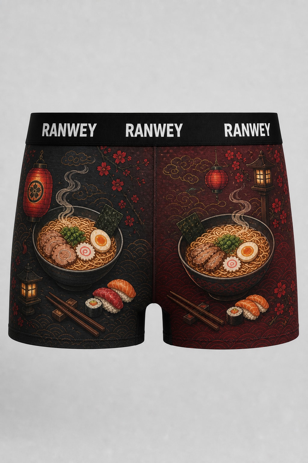 Calzoncillo Boxer Sushi Ramen Noche de Tokio Ranwey