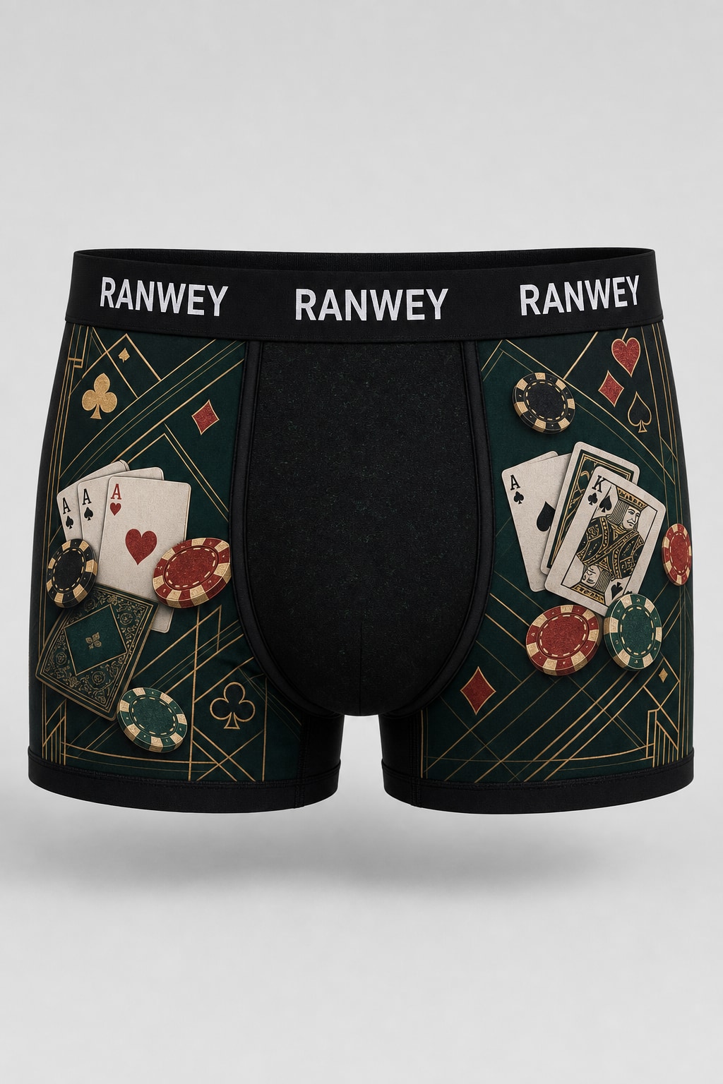 Calzoncillo Boxer Póker Royal Flush Ranwey