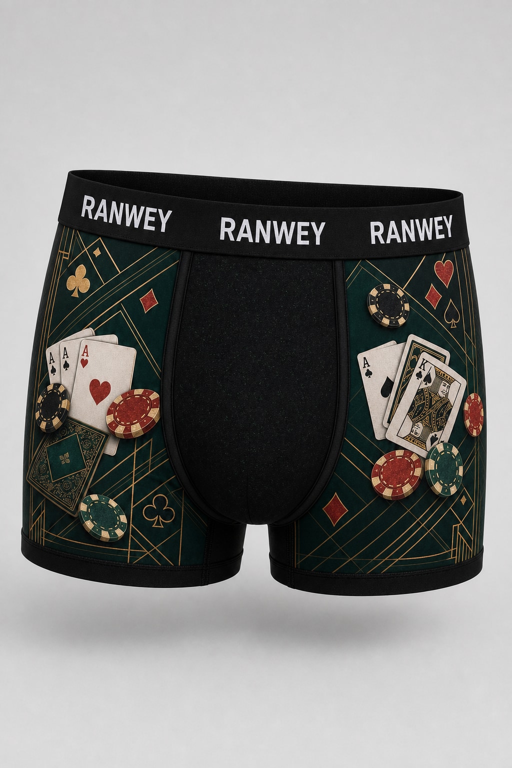 Calzoncillo Boxer Póker Royal Flush Ranwey