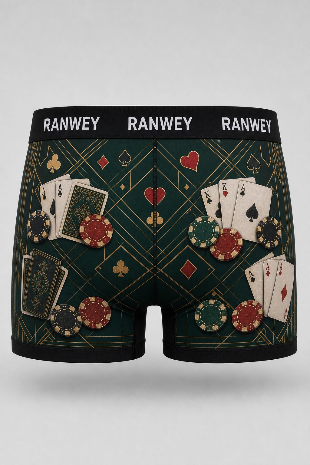 Calzoncillo Boxer Póker Royal Flush Ranwey