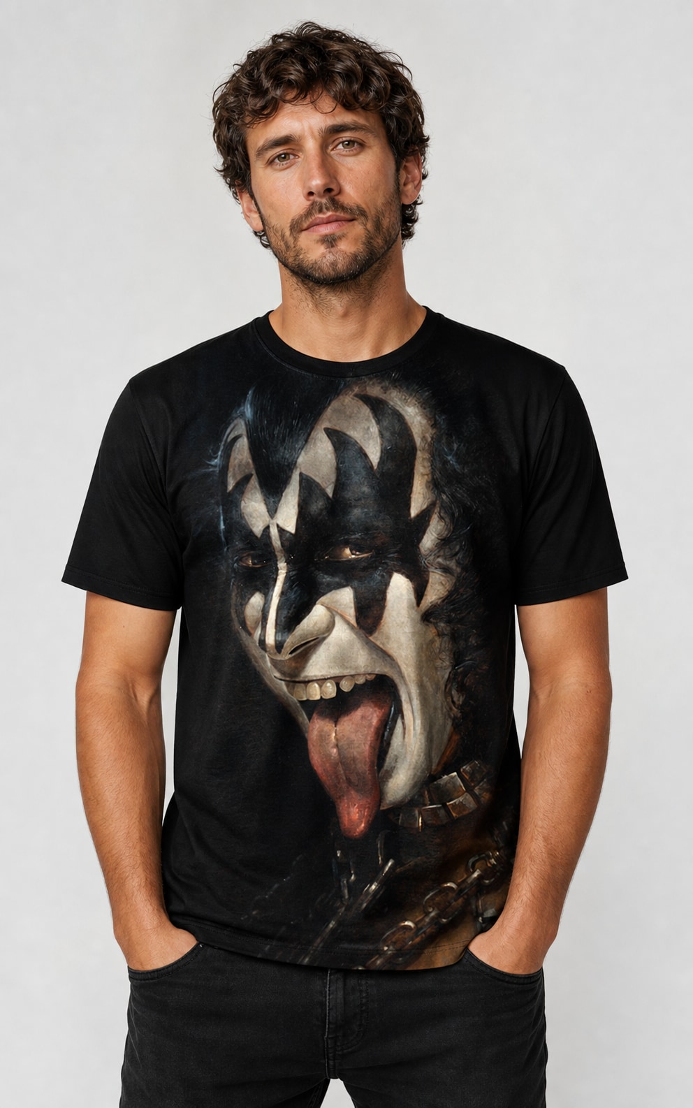 Remera Kiss - frente