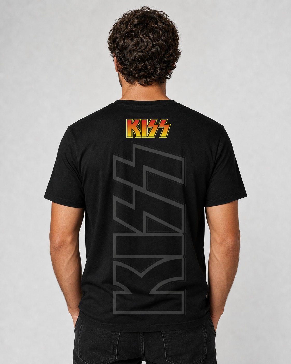 Remera Kiss - dorso