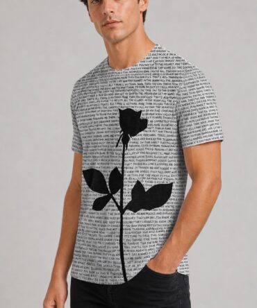 Remera Depeche Mode - semi costado