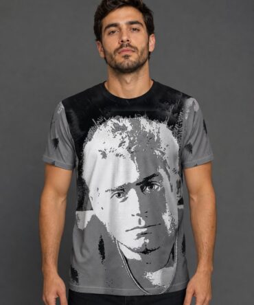 Remera Rodrigo Cs085 - frente con modelo