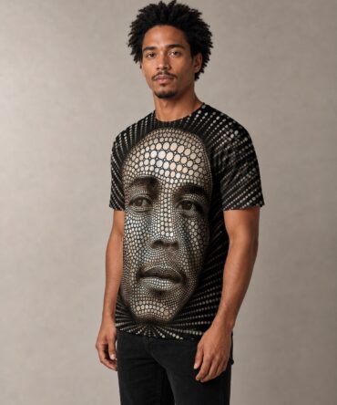 Remera Bob Marley CS185 - Foto 2 semi costado