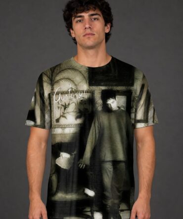 Remera Gustavo Cerati Cs189 - frente con modelo