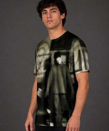 Remera Gustavo Cerati Cs189 - semi costado con modelo