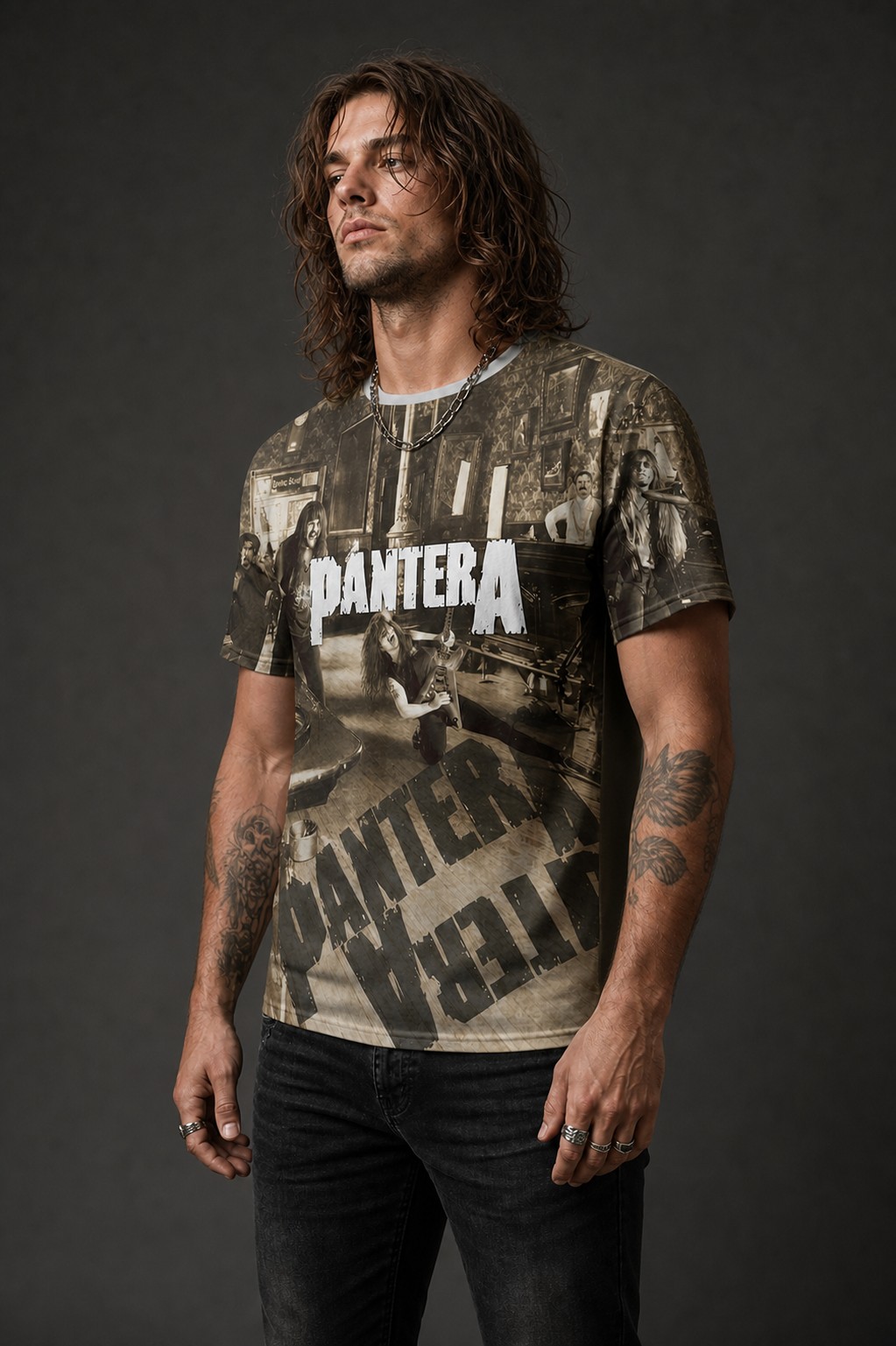 Remera Pantera CS235 - Foto 2 semi costado
