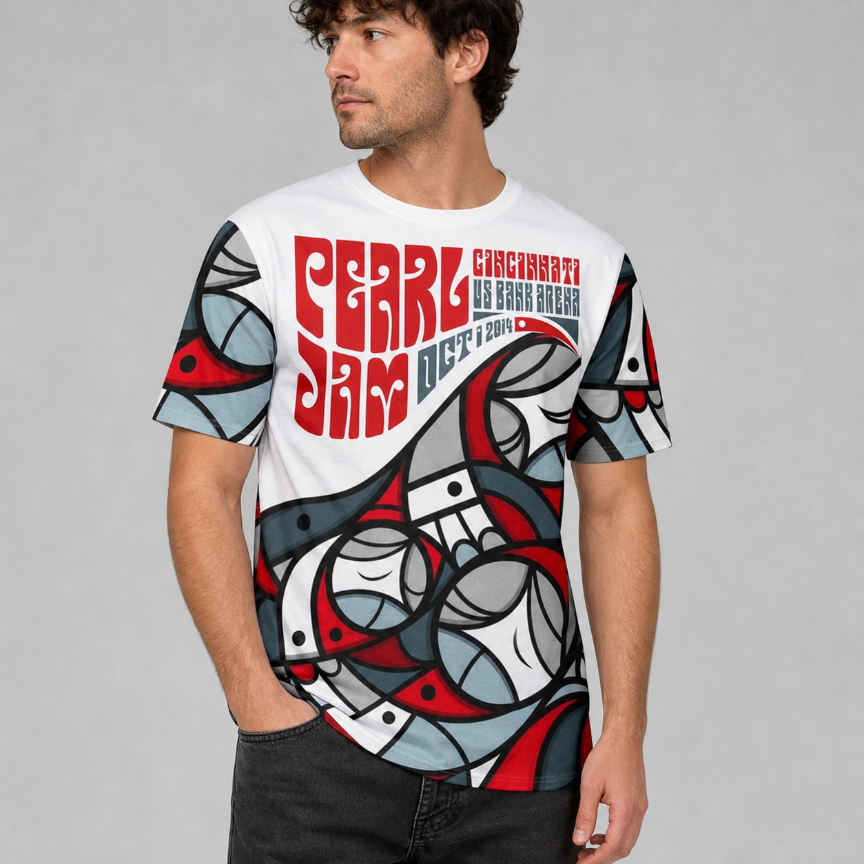 Remera Pearl Jam – Diseño CS241 - Imagen 2