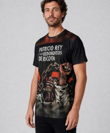 Remera Patricio Rey Cs428 - semi costado