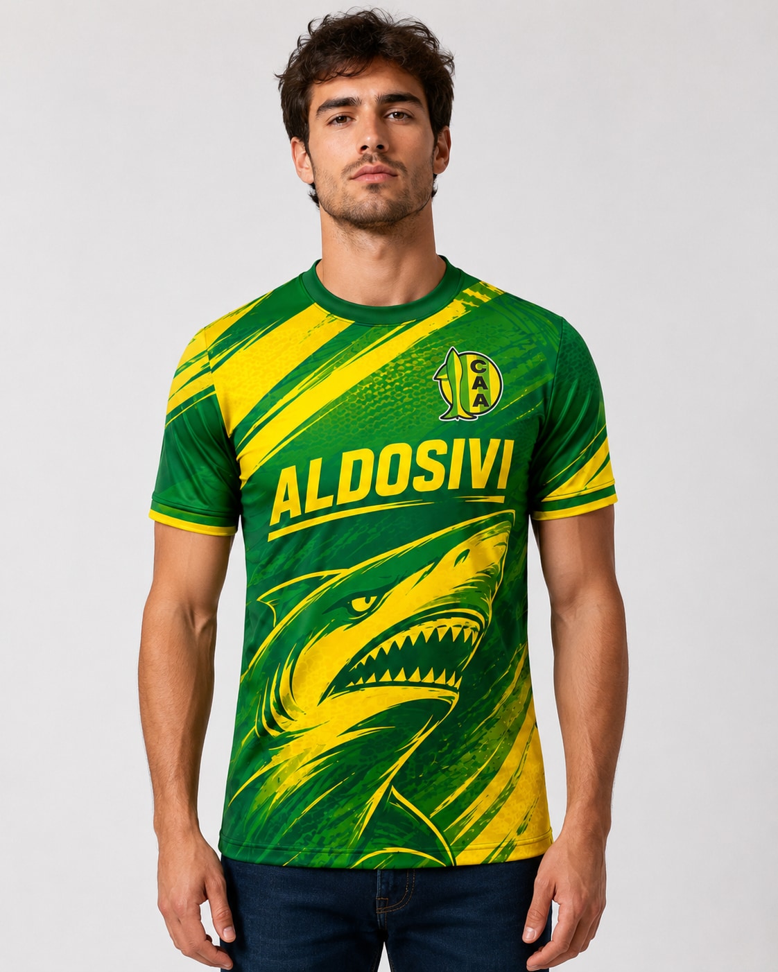 Remera Aldosivi Tiburón Full Print