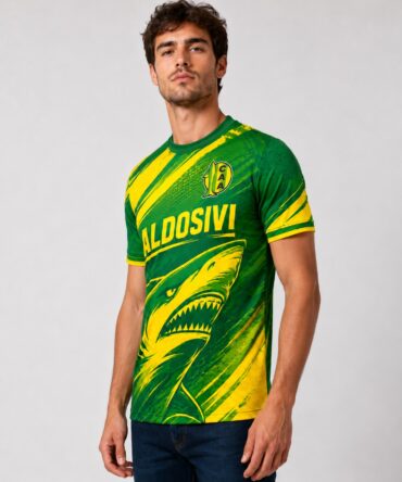 Remera Aldosivi Tiburón Full Print