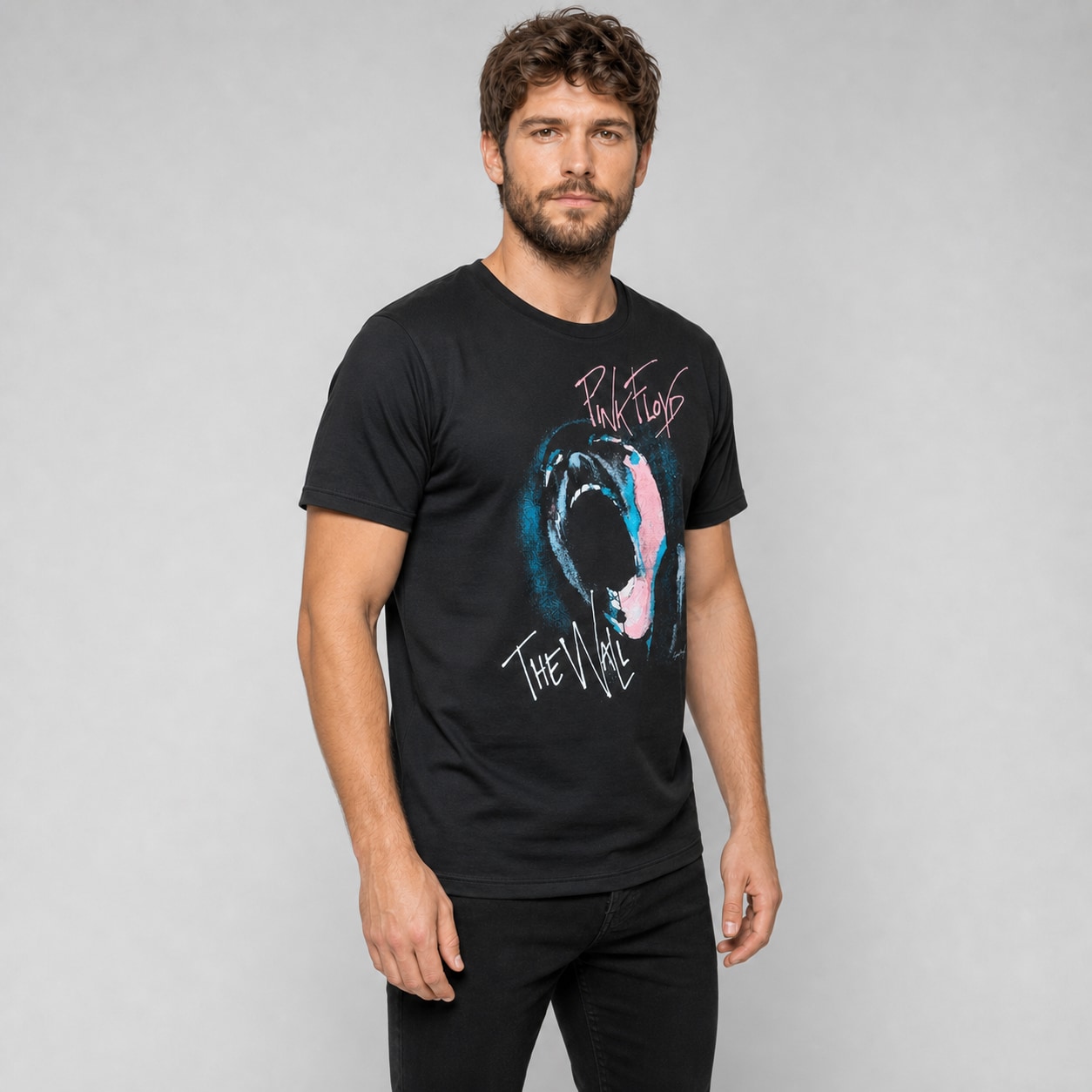 Remera Pink Floyd The Wall - modelo humano