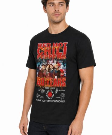 Remera Red Hot Chili Peppers DTM079 - Semi costado