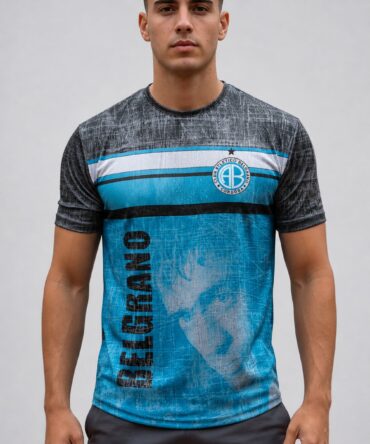 Camiseta Belgrano de Córdoba - frente con estrella negra
