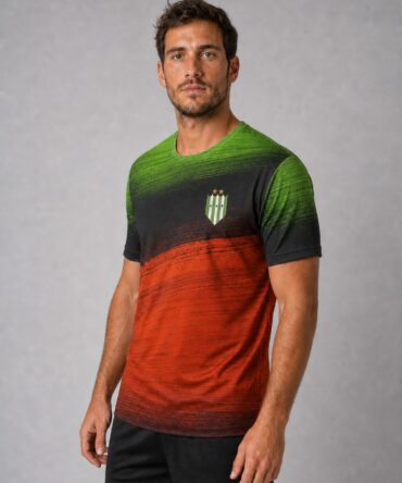 Camiseta Club Atlético Banfield - semi costado con dos estrellas