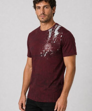 Camiseta Club Atlético Lanús - semi costado con modelo