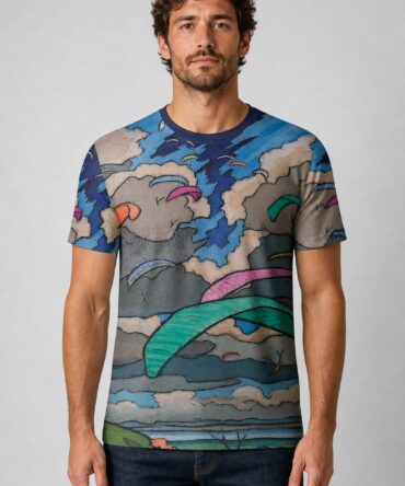 Remera Parapente – Diseño FLY001