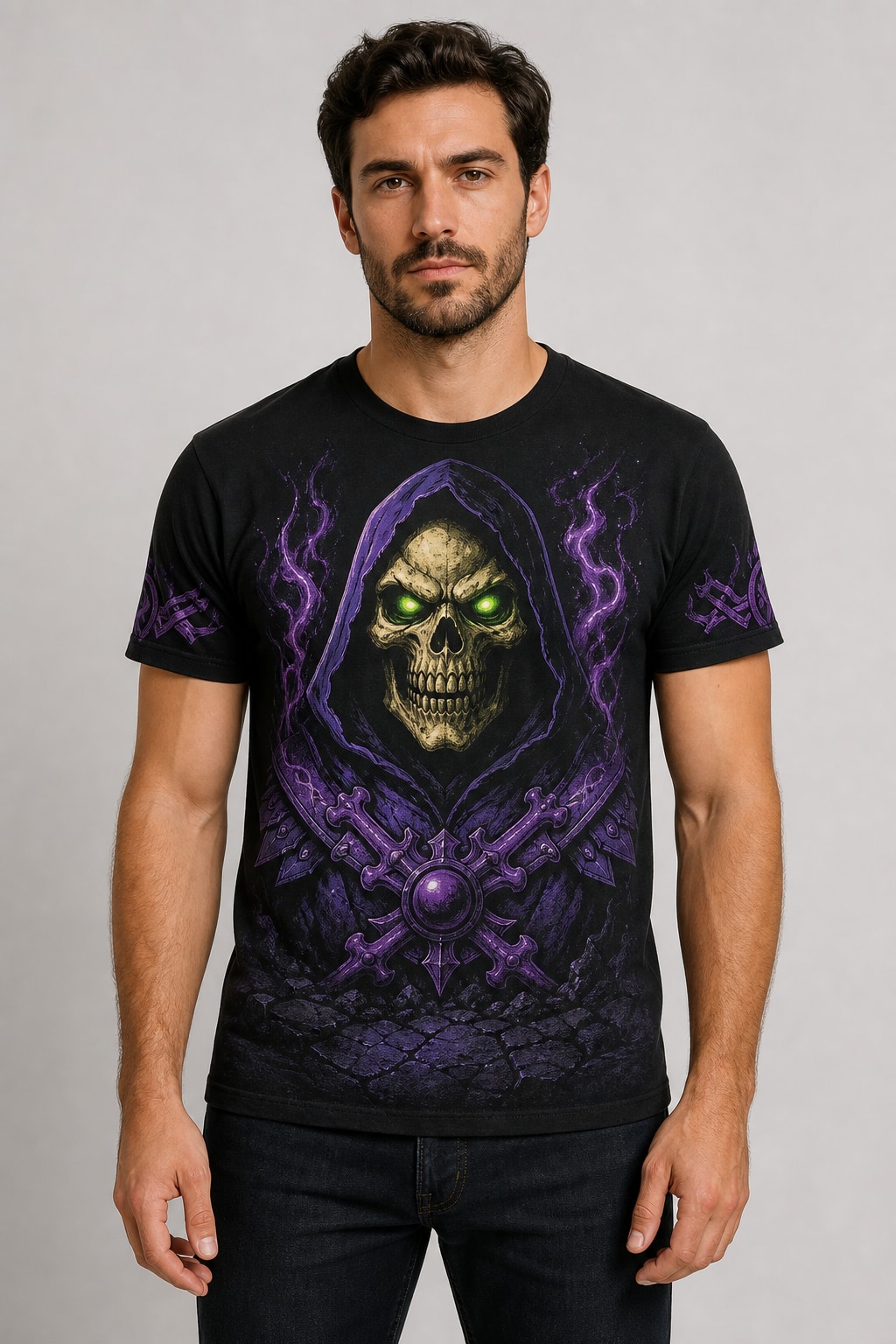 Remera Skeletor Trono de Havoc
