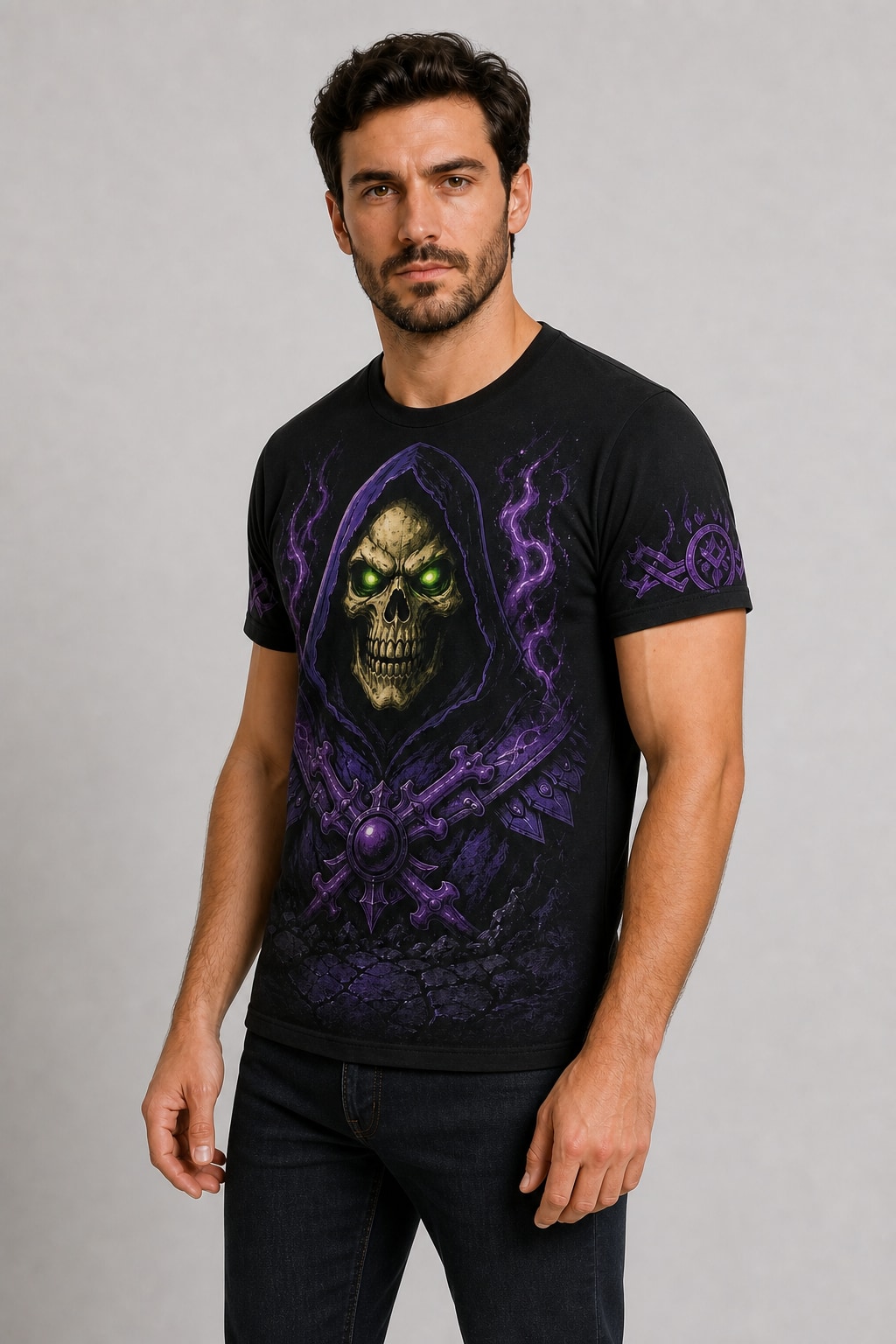Remera Skeletor Trono de Havoc