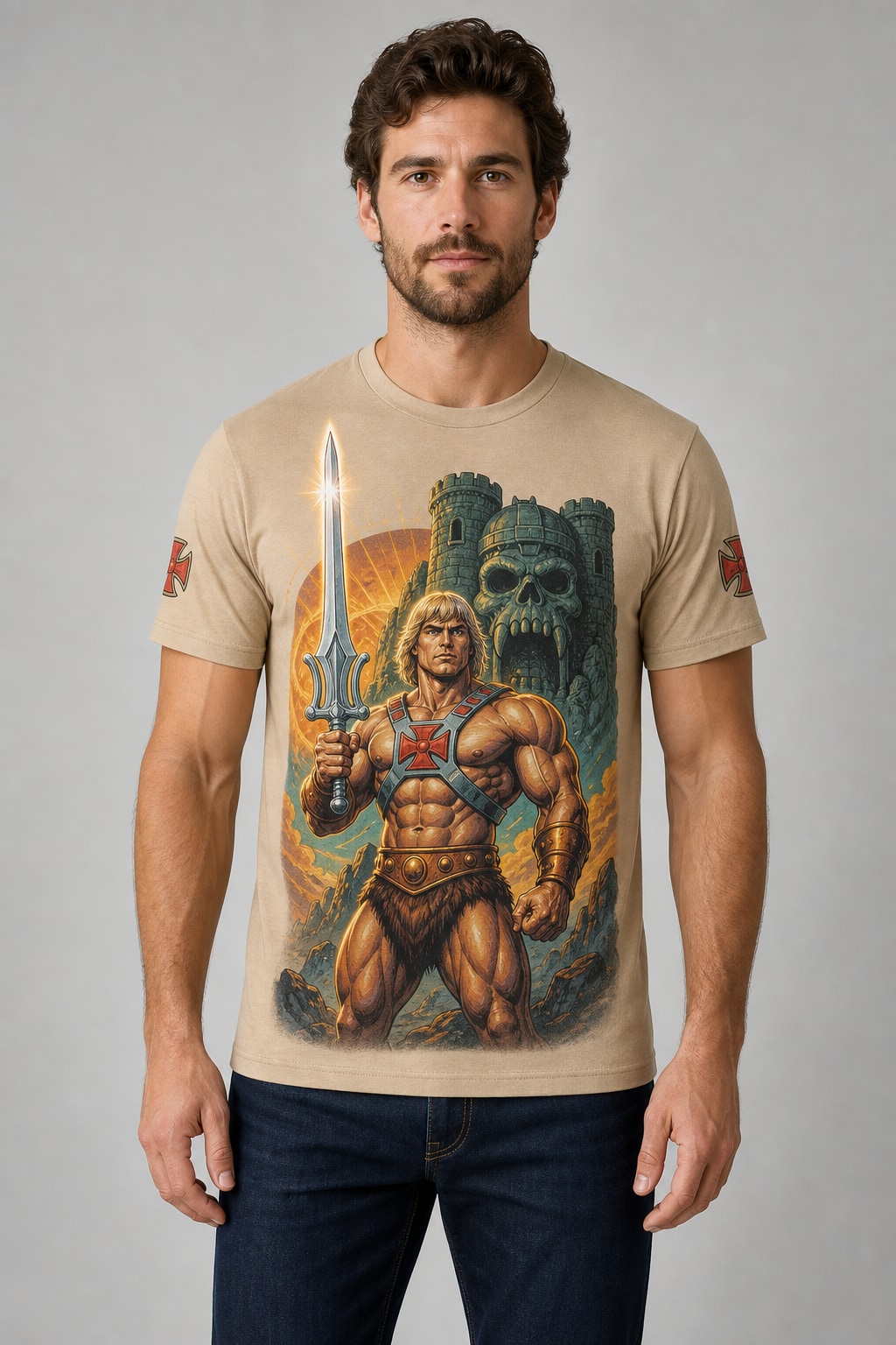 Remera He-Man Guardián de Grayskull