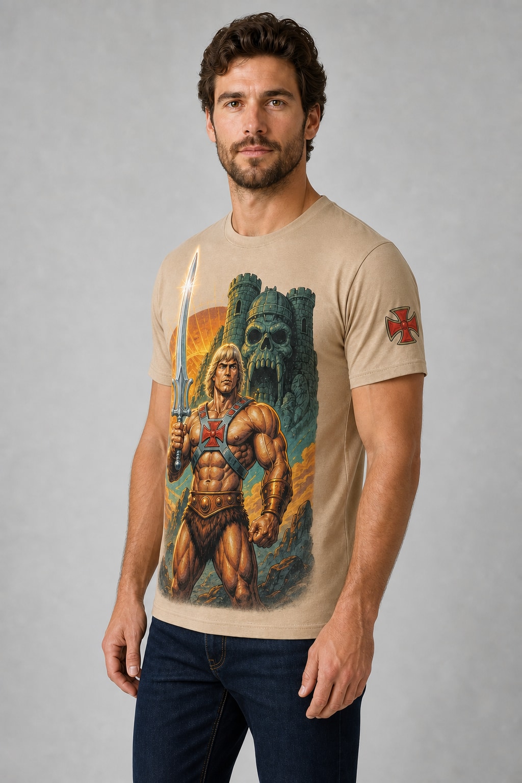 Remera He-Man Guardián de Grayskull
