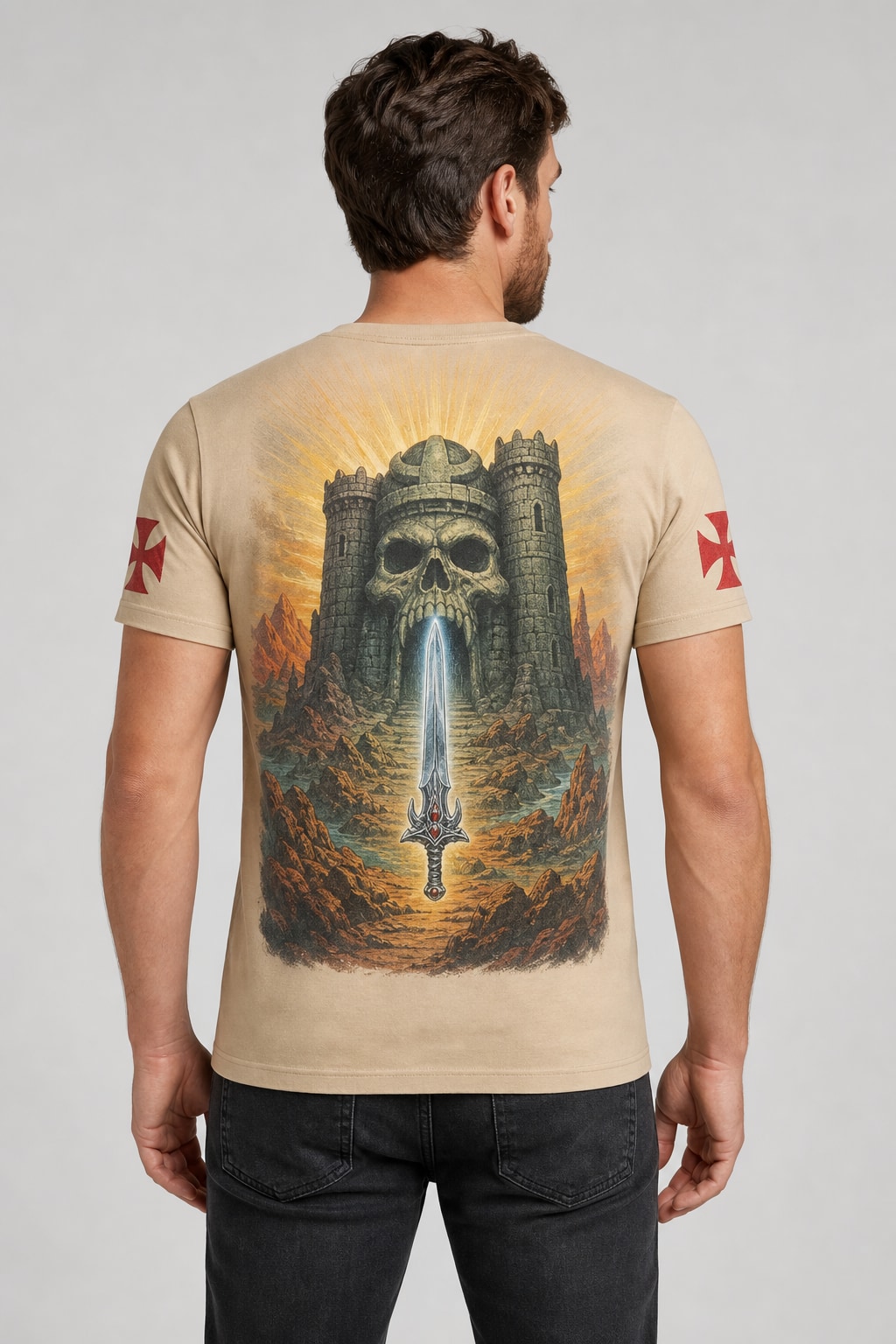 Remera He-Man Guardián de Grayskull