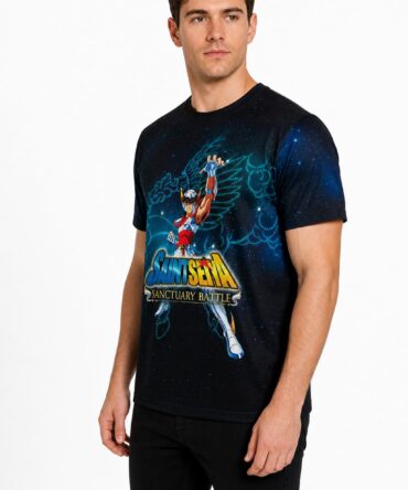 Remera Saint Seiya PR017 - Semi costado