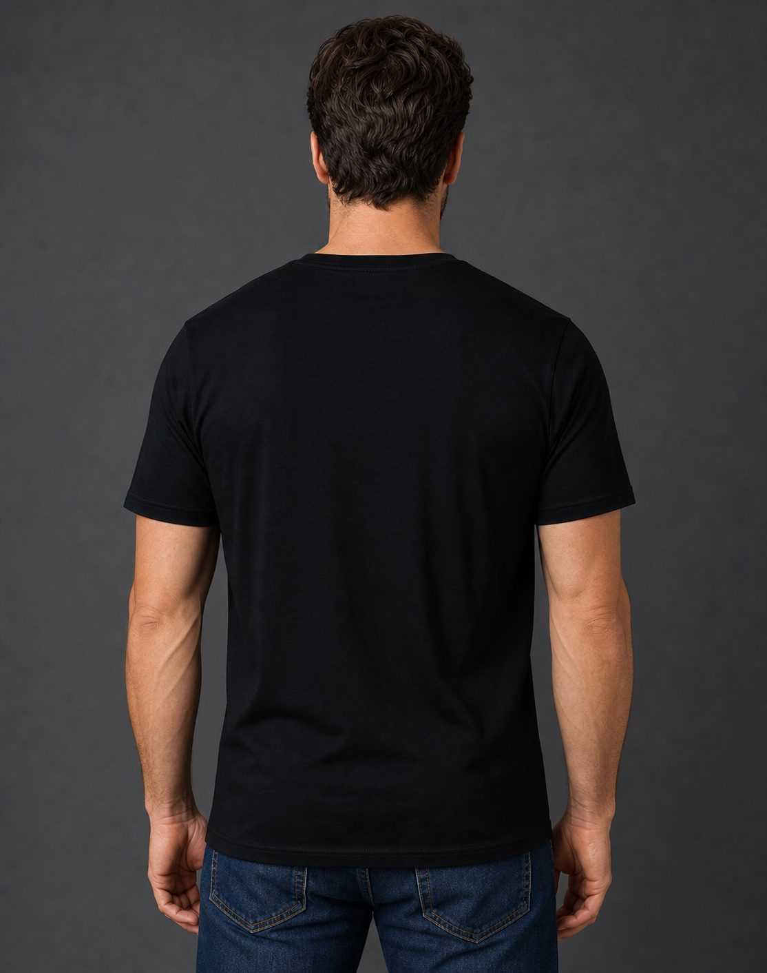 Remera The Walking Dead Pr020 - dorso con modelo