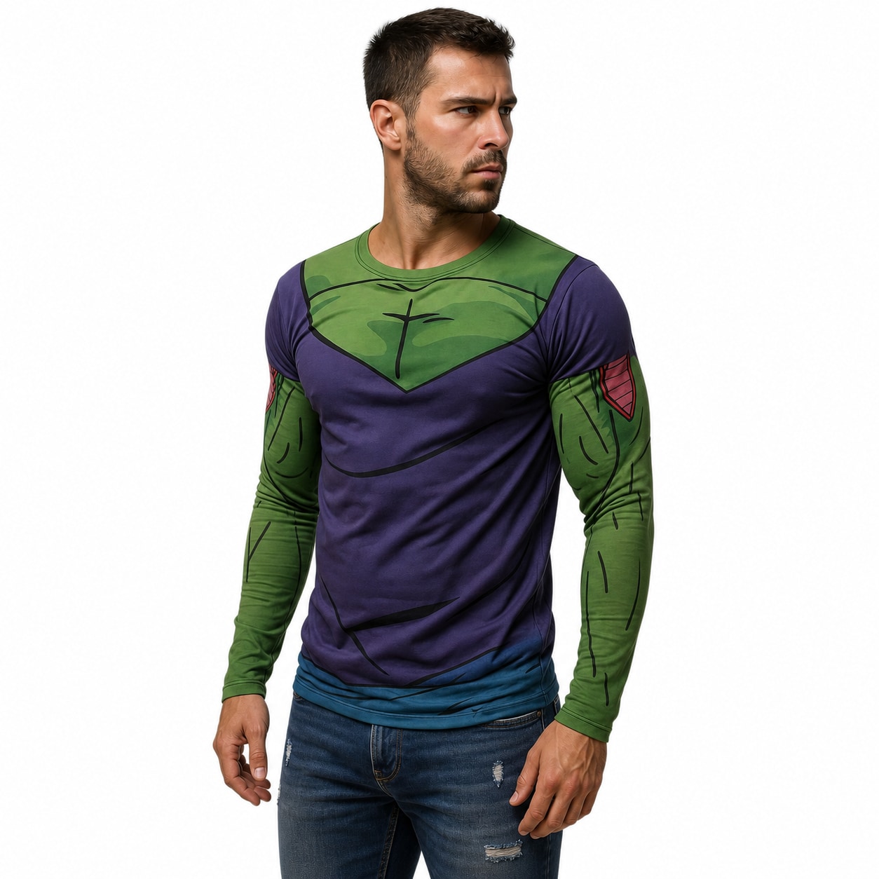 Remera Piccolo Dragon Ball Z Pr160 semi costado