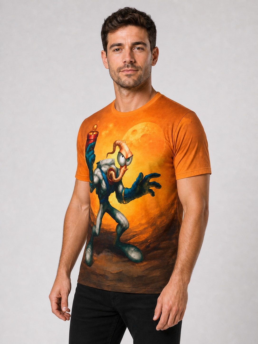 Remera Earthworm Jim - Imagen 2