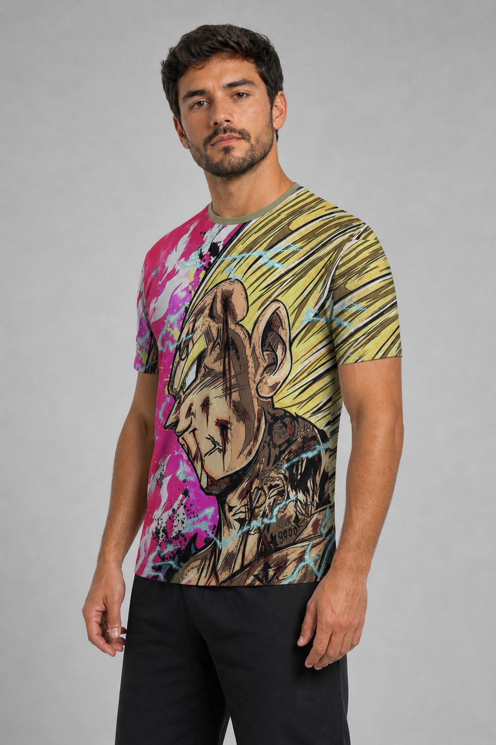 Remera Vegeta Dragon Ball Z - Imagen 2