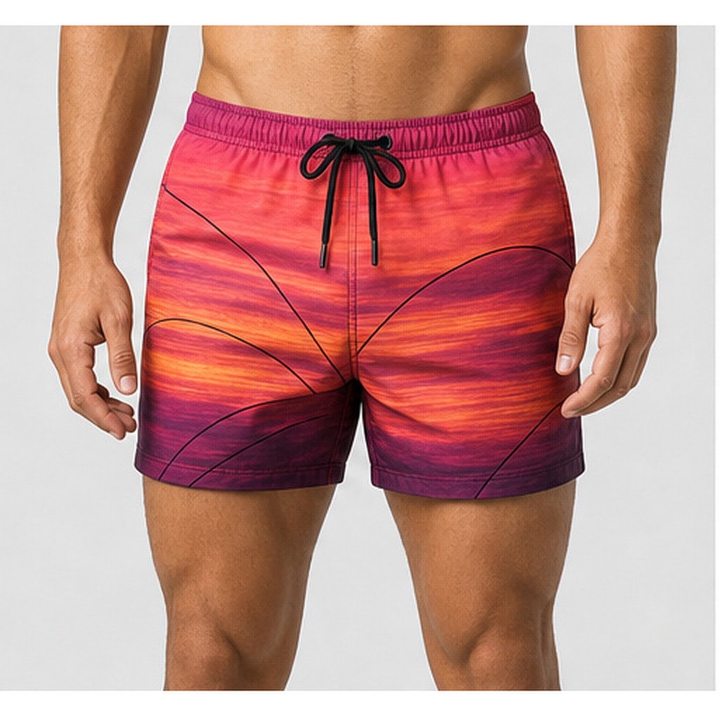 Short de baño Sunset Pulse Ranwey - detalle