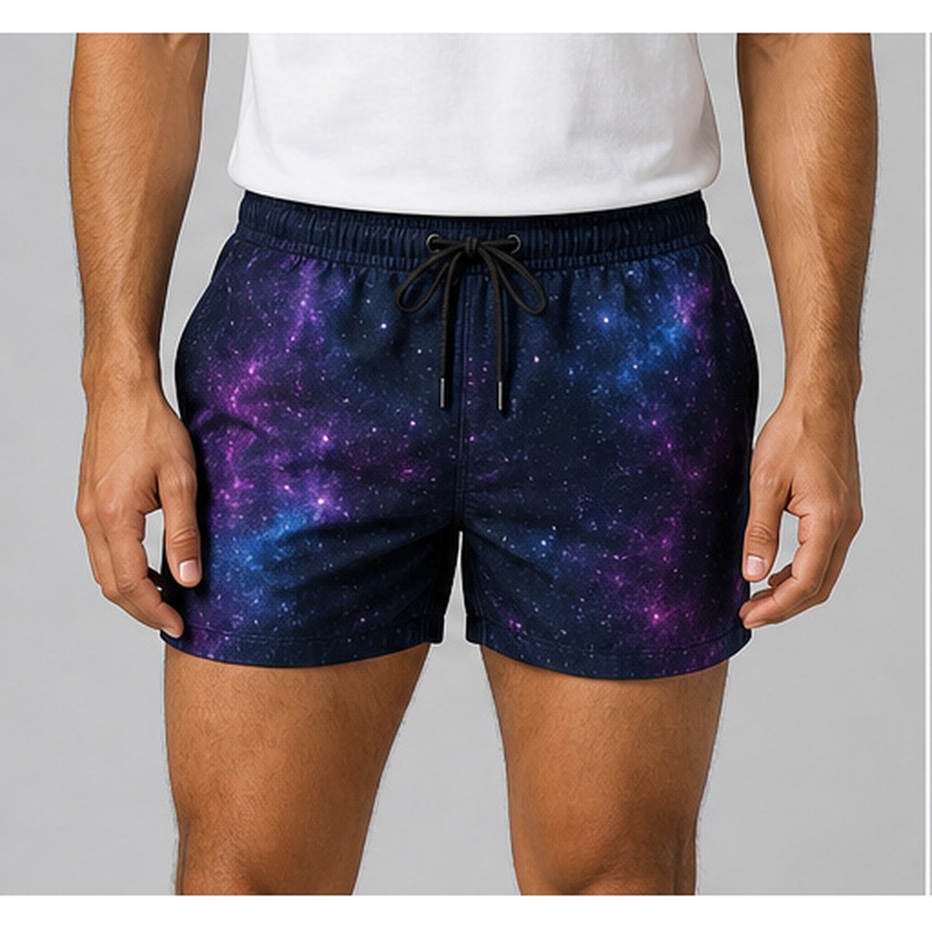 Short de baño Cosmic Dust Ranwey - detalle