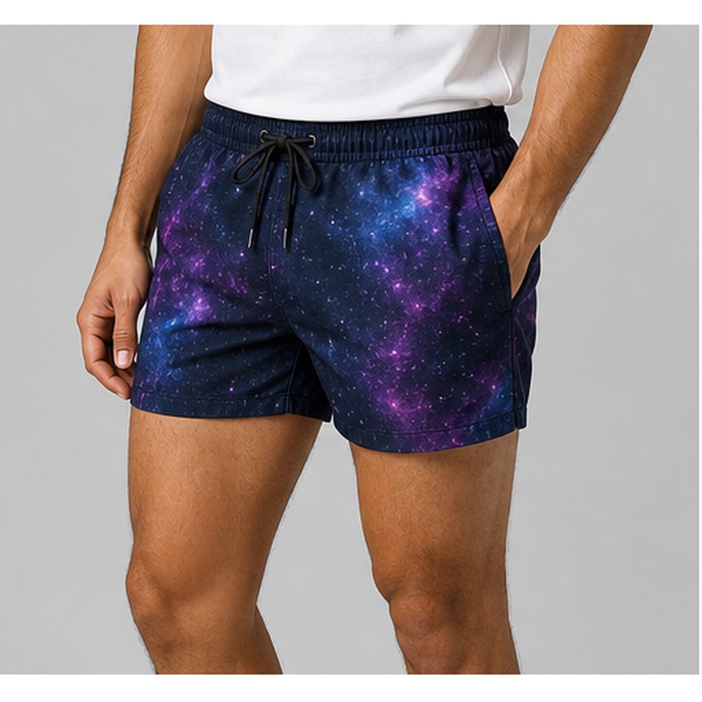 Short de baño Cosmic Dust Ranwey - detalle